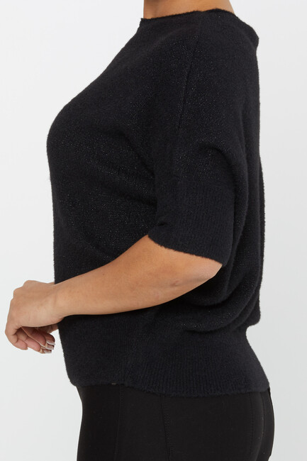 Women's Angora Batwing Sleeve Black - 30293 | KAZEE - Thumbnail