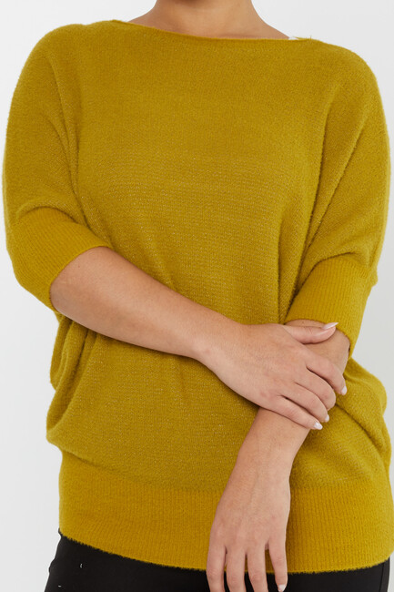 Women's Angora Batwing Mustard - 30293 | KAZEE - Thumbnail