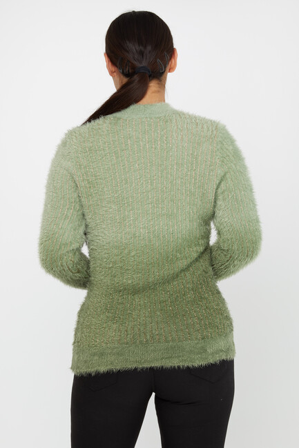 Women's Angora Sweater Color Transitional Khaki - 30796 | KAZEE - Thumbnail