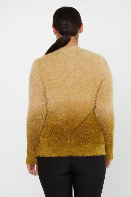 Women's Angora Sweater Color Transitional Saffron - 30796 | KAZEE - Thumbnail