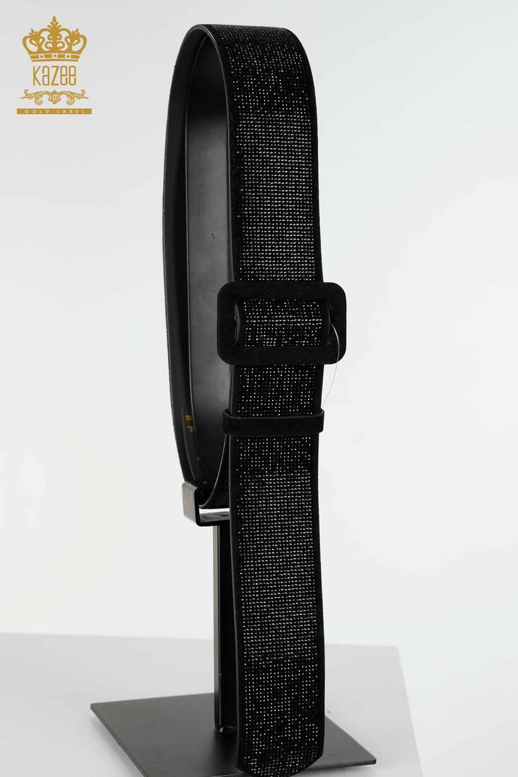 Women's Belt Kazee Written Black - 500 | KAZEE