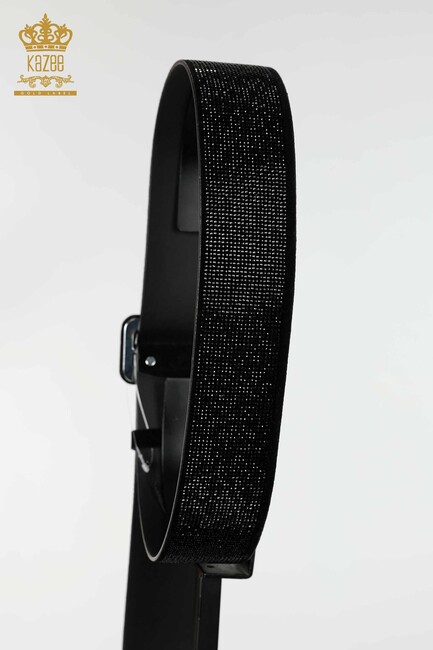 Women's Belt Kazee Written Black - 500 | KAZEE - Thumbnail