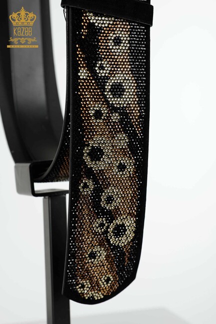 Women's Belt Patterned Black - 534 | KAZEE - Thumbnail