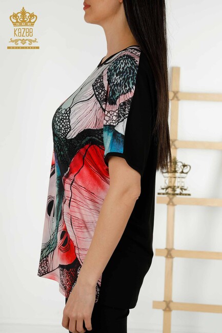 Women's Blouse Digital Printed Digital - 12098 | KAZEE - Thumbnail