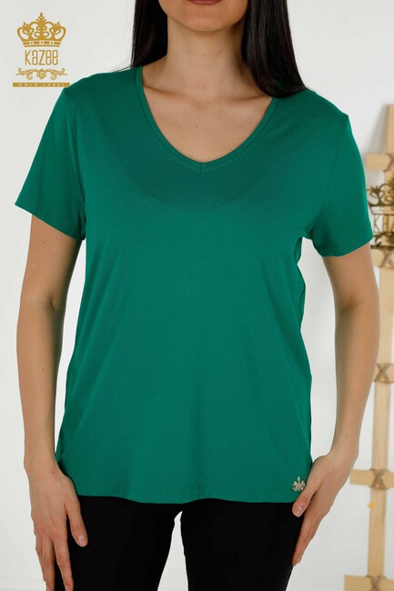 Women's Blouse Kazee Logo Green - 79179 | KAZEE - Thumbnail