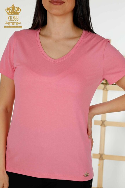 Women's Blouse Kazee Logo Pink - 79179 | KAZEE - Thumbnail