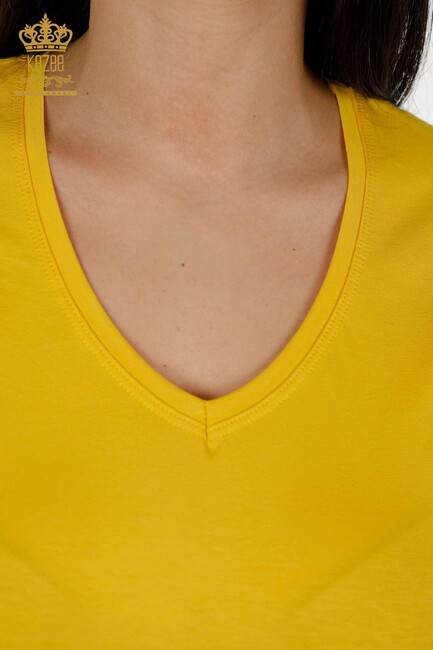 Women's Blouse Kazee Logo Yellow - 79179 | KAZEE - Thumbnail