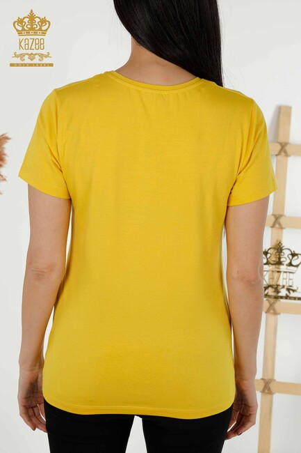 Women's Blouse Kazee Logo Yellow - 79179 | KAZEE - Thumbnail