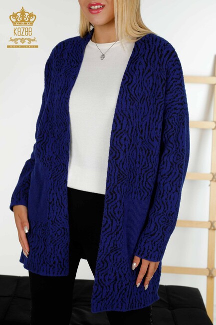 Women's Cardigan Pocket Detailed Saks - 30121 | KAZEE - Thumbnail