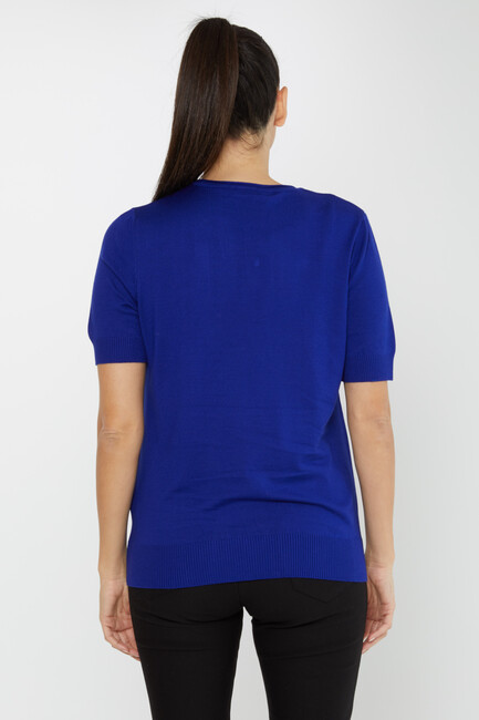 Women's Knitwear American Model Basic Saks - 16271 | KAZEE - Thumbnail