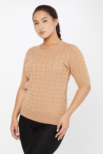 Women's Knitwear American Model Mink - 30773 | KAZEE - Thumbnail