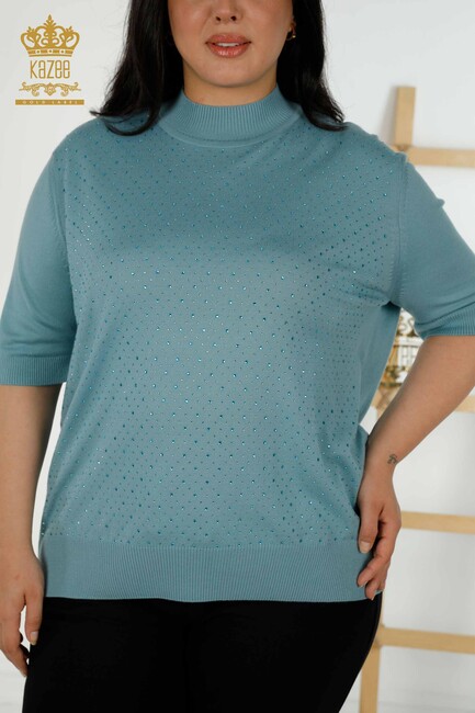 Women's Knitwear American Model Mint - 16950 | KAZEE - Thumbnail