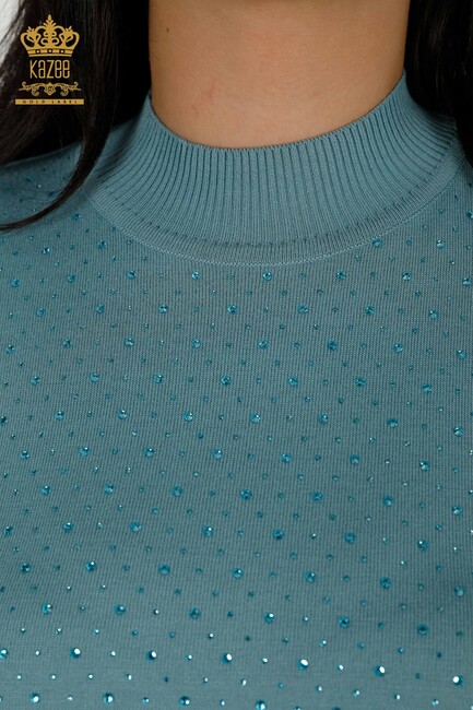 Women's Knitwear American Model Mint - 16950 | KAZEE - Thumbnail