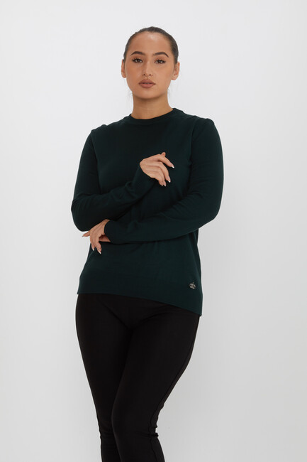 Women's Knitwear Basic Long Sleeve Nefti - 31574 | KAZEE - Thumbnail