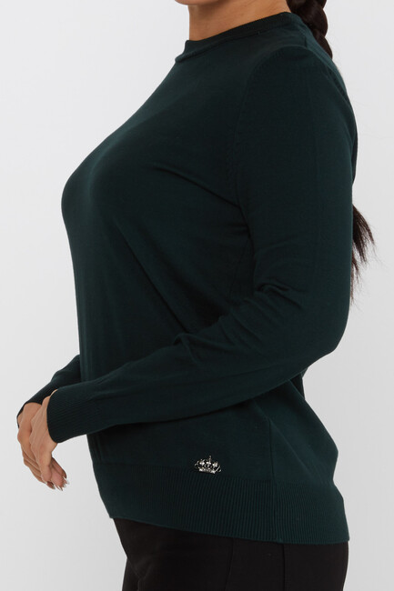 Women's Knitwear Basic Long Sleeve Nefti - 31574 | KAZEE - Thumbnail