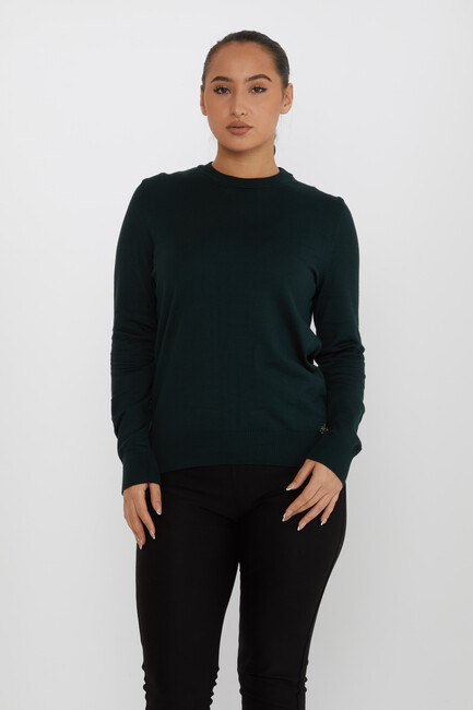 Women's Knitwear Basic Long Sleeve Nefti - 31574 | KAZEE - Thumbnail