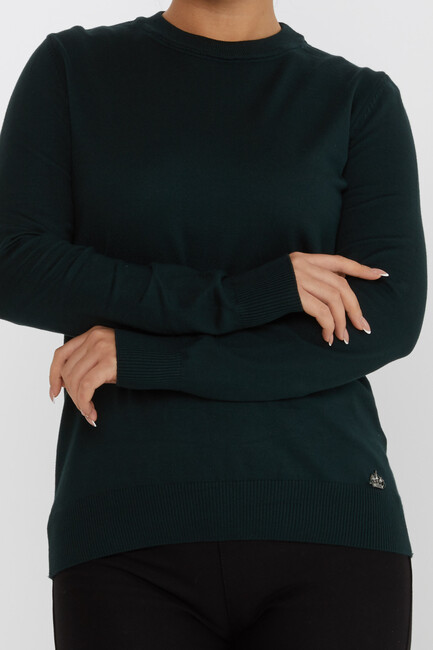 Women's Knitwear Basic Long Sleeve Nefti - 31574 | KAZEE - Thumbnail