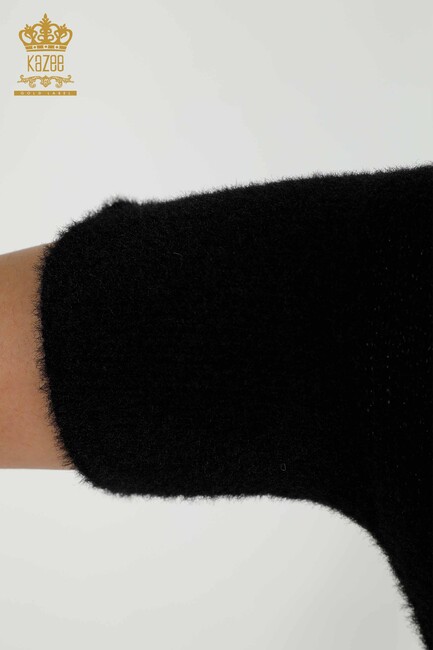 Women's Knitwear Bat Sleeve Black - 30293 | KAZEE - Thumbnail