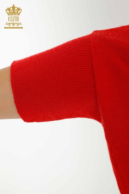 Women's Knitwear Bat Sleeve Coral - 30241 | KAZEE - Thumbnail