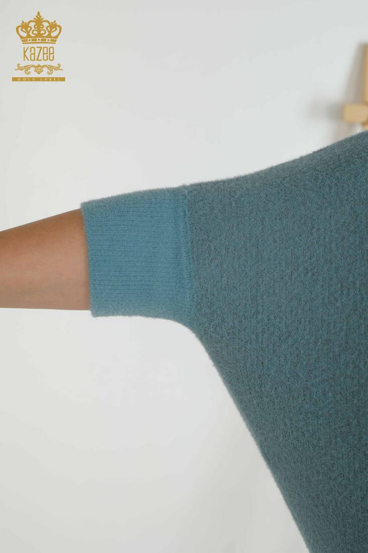 Women's Knitwear Bat Sleeve Mint - 30293 | KAZEE