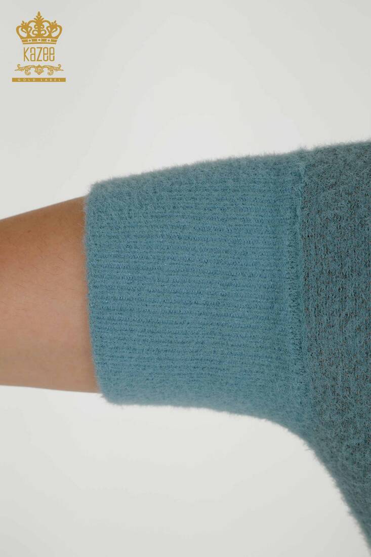 Women's Knitwear Bat Sleeve Mint - 30293 | KAZEE