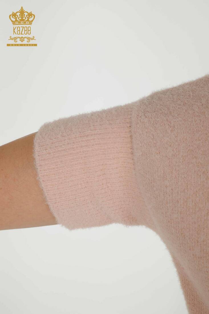 Women's Knitwear Bat Sleeve Powder - 30293 | KAZEE