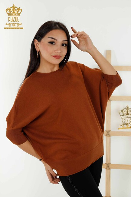 Women's Knitwear Bat Sleeve Taba - 30241 | KAZEE - Thumbnail