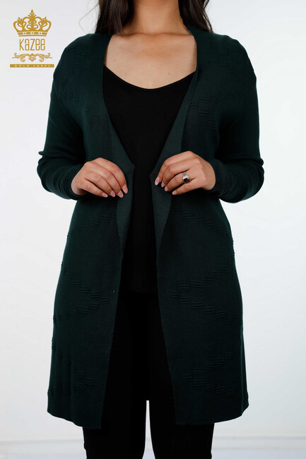 Women's Knitwear Cardigan Long Nefti - 15440 | KAZEE - Thumbnail