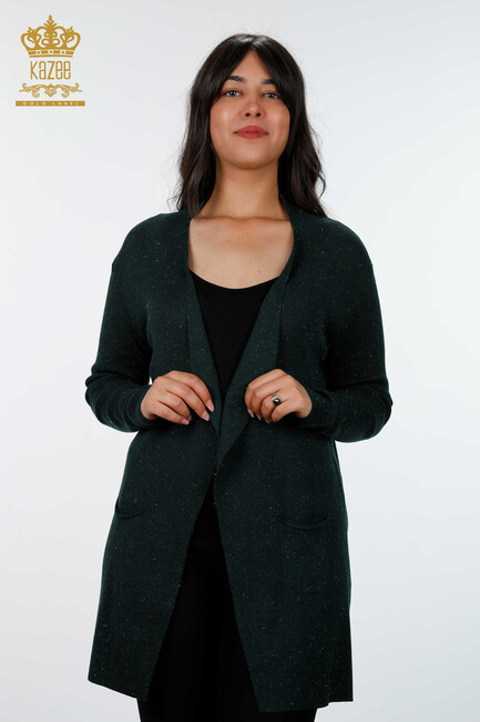 Women's Knitwear Cardigan Glitter Transition Nefti - 15196 | KAZEE - Thumbnail