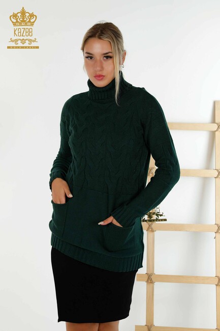 Women's Knitwear Turtleneck Nefti - 30231 | KAZEE - Thumbnail