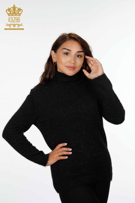 Women's Knitwear Glitter Transition Black - 19080 | KAZEE - Thumbnail