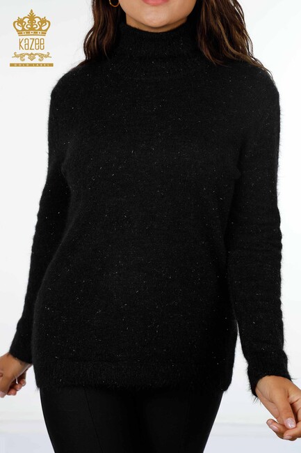 Women's Knitwear Glitter Transition Black - 19080 | KAZEE - Thumbnail