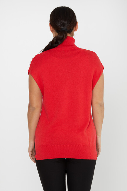 Women's Knitwear Stone Sweater Coral - 30242 | KAZEE - Thumbnail