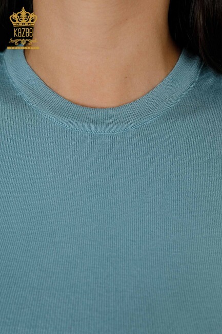 Women's Knitwear Sweater Zero Sleeve Mint - 16922 | KAZEE - Thumbnail