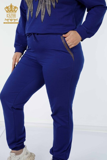 Women's Tracksuit Set Wing Detailed Saks - 17481 | KAZEE - Thumbnail