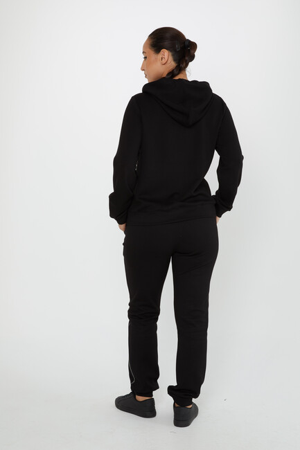 Women's Tracksuit Kazee Text Black - 17593 | KAZEE - Thumbnail