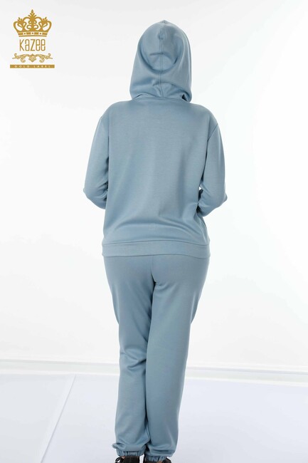 Women's Tracksuit Set Kazee Logo Blue - 17427 | KAZEE - Thumbnail