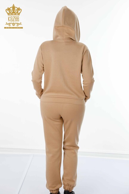 Women's Tracksuit Set Kazee Logo Camel - 17427 | KAZEE - Thumbnail