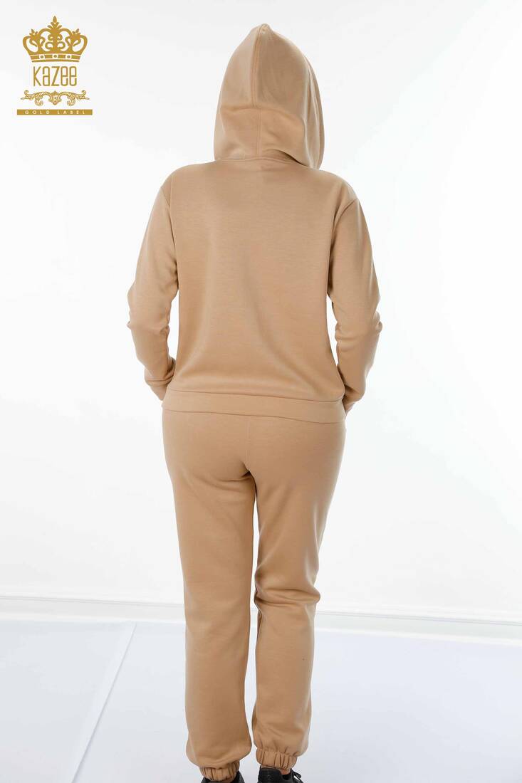 Women's Tracksuit Set Kazee Logo Camel - 17427 | KAZEE