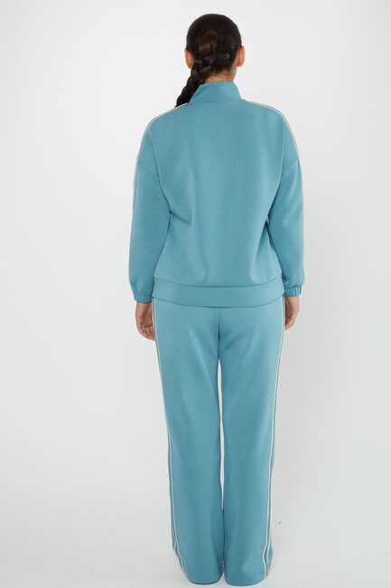 Women's Tracksuit Pocket Detail Blue - 17630 | KAZEE - Thumbnail