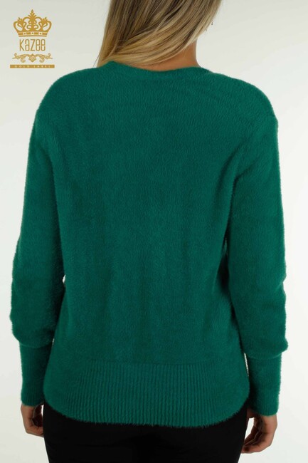 Women's Cardigan Button Detail Green - 30447 | KAZEE - Thumbnail