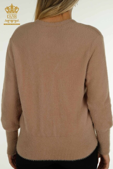 Women's Cardigan Button Detail Mink - 30447 | KAZEE - Thumbnail