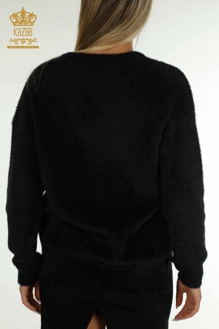 Women's Knitwear Crew Neck Black - 30775 | KAZEE - Thumbnail