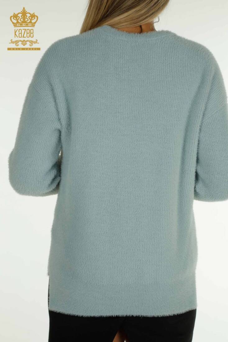 Women's Knitwear Crew Neck Mint - 30775 | KAZEE