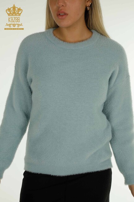 Women's Knitwear Crew Neck Mint - 30775 | KAZEE - Thumbnail