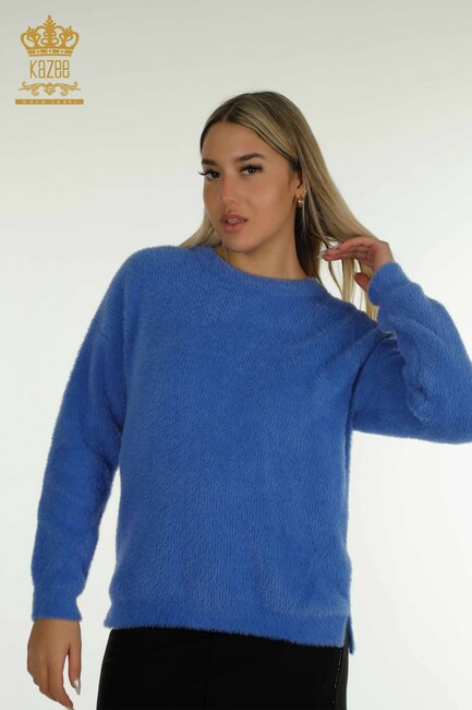 Women's Knitwear Crew Neck Saks - 30775 | KAZEE - Thumbnail