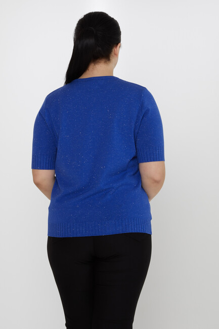 Women's Knitwear Glitter Detailed American Model Saks - 31714 | KAZEE - Thumbnail