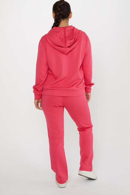 Women's Tracksuit Hooded Fuchsia - 17625 | KAZEE - Thumbnail