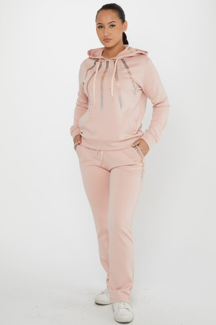 Women's Tracksuit Hooded Powder - 17597 | KAZEE - Thumbnail