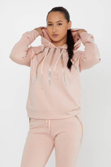 Women's Tracksuit Hooded Powder - 17597 | KAZEE - Thumbnail